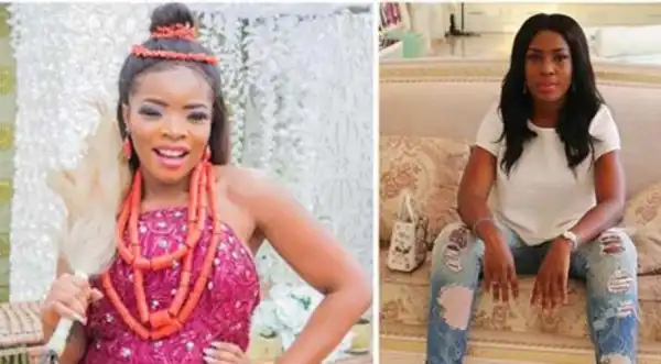 Linda Ikeji disappoints her sister ‘Laura’ on her wedding day